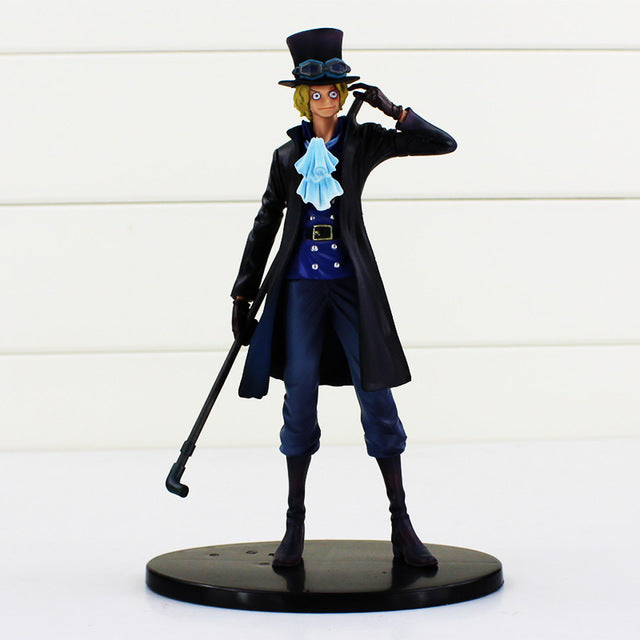 Anime One Piece DXF Sabo Figure Toy PVC Action Collectible Model Doll Toys 7" 18cm Great Gift