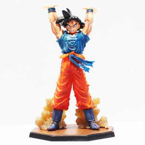 1Pcs Anime Dragon Ball Z Figuarts Zero Son Goku Spirit Bomb Ver PVC Action Figure Toy 16cm Free Shipping