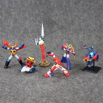 6pcs/lot  Mazinger Z PVC Action Figures Collection Model Toys Kids Birthday Gifts With Retail Box 5.5-16cm