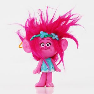 1pcs New set Trolls Action figure Doll toys Poppy Branch DJ Suki Biggie Guy Diamond Creek Cooper keychain keyring