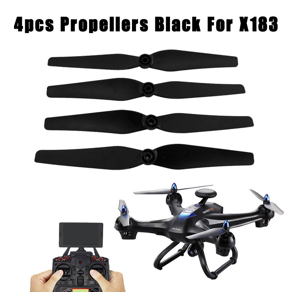 100% New 4PCS A&B Propellers Black For Global Drone X183