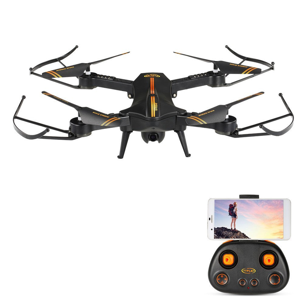 Jetblack Selfie Drone Wifi FPV RC Quadcopter - RTF