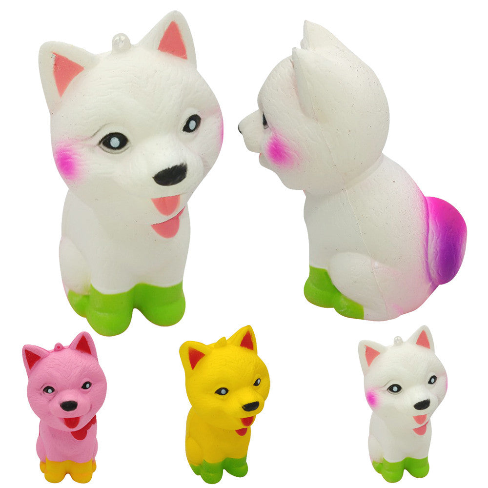 Jumbo Pomeranian Squishy Cute Dog Super Slow Rising Scented Fun Animal Toys