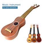 Fashion Ukulele for Student Children Kid Beginners Kids Acoustic Guitar Great Gift Kindergarten Toy Mini Music Instrument Random Color