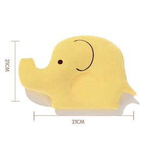 New Baby Soft Lovely Cotton Pillows Elephant Shape Pillows Head Sleep Positioner Anti-tipping Skin Sleepwear Bedding