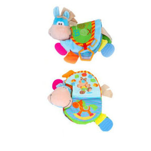 Baby early education book cloth book puzzle book animal multifunctional cognitiv