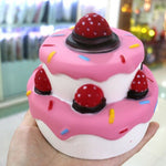 11.5CM Jumbo Strawberry Cake Scented Super Slow Rising Kids Toy Cute