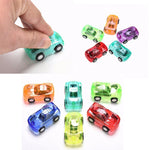 3pcs/set Mini Cute Educational toy Children gift Kids Plastic Thomas car Candy color Vehicle Toys Baby toy Racing car Pull Back Cars