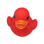 Toy Duck Baby Bath Toy Auto Color Changing LED Lamp Light Vinyl Toy Teether